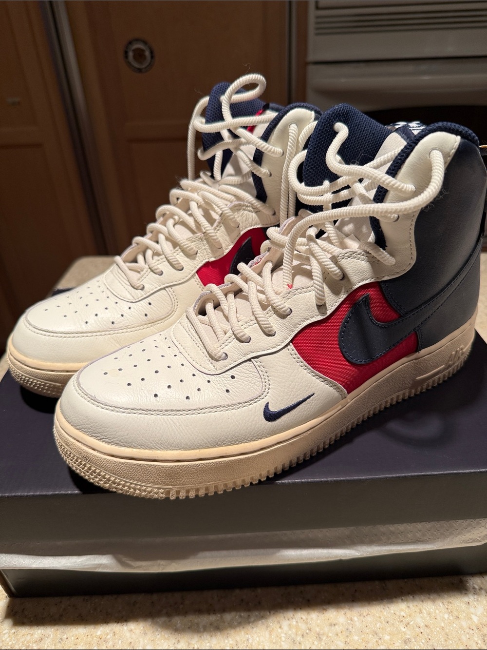 Nike Air Force 1 High '07 LV8 Nautical Redux AR5395-100 Size US 9